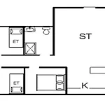 4 Person In Holiday home Norre Nebel